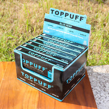 Load image into Gallery viewer, TOPPUFF Blue King Size Pre Rolled Cones, Natural Rolling Cones With Tips, Slow Burning Pre Rolled Rolling Paper, 40 PCS / Pack 12 Packs / Box
