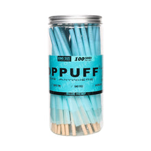 Load image into Gallery viewer, TOPPUFF Blue King Size Pre Rolled Cones, Natural Rolling Cones With Tips, Slow Burning Pre Rolled Rolling Paper, 100 PCS / Pack
