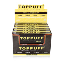 Load image into Gallery viewer, TOPPUFF Yellow King Size Pre Rolled Cones, Natural Rolling Cones With Tips, Slow Burning Pre Rolled Rolling Paper, 40 PCS / Pack 12 Packs / Box
