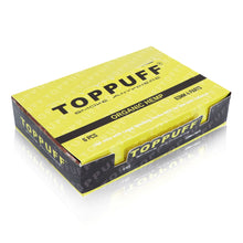 Load image into Gallery viewer, TOPPUFF Zinc Alloy Herb Grinder with Yellow Lid Cover, 4 Lay Ø 63 Smoker Grinder, Premium Portable Tobacco Grinder, 6 PCS/ Box
